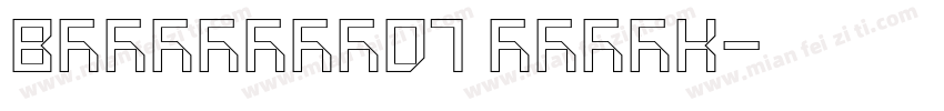 verdanaw07 black字体转换